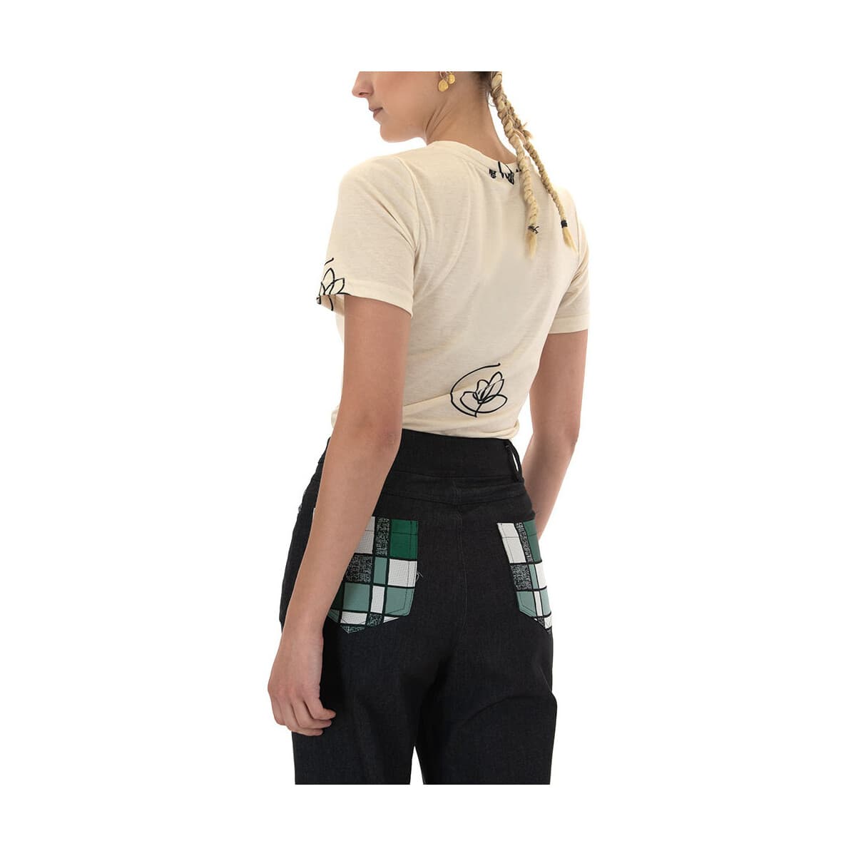 Women's T-Shirts Stefania Vaidani Multicolor