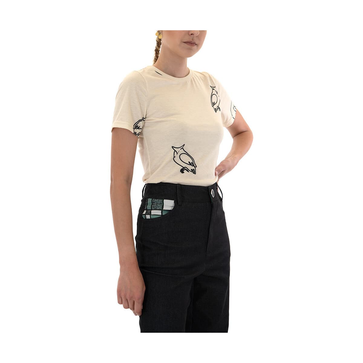 Women's T-Shirts Stefania Vaidani Multicolor