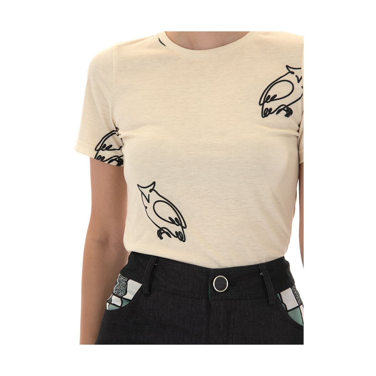 Women's T-Shirts Stefania Vaidani Multicolor