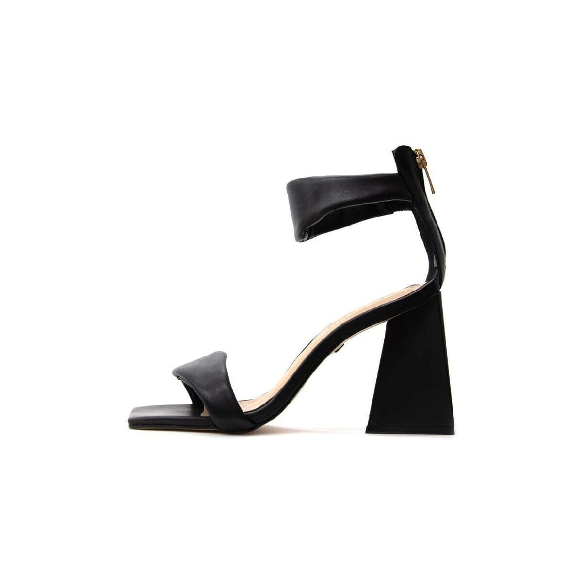 Σανδάλια με τακούνι Carrano E49338 LEATHER HIGH HEEL SANDALS WOMEN