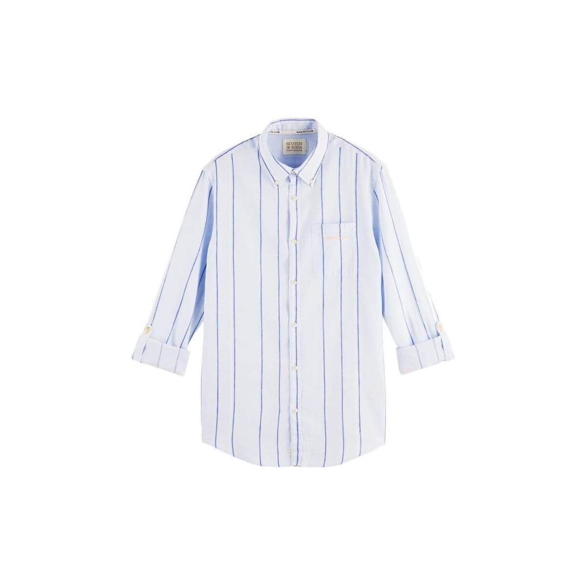 Πουκάμισο με μακριά μανίκια Scotch & Soda YARN DYED REGULAR FIT SHIRT MEN SCOTCH SODA