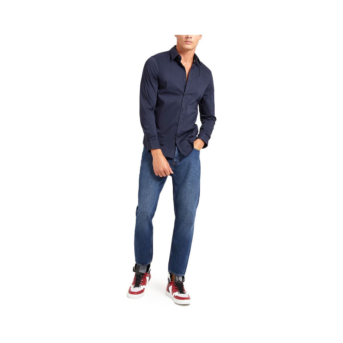 Men's Shirts Guess Multicolor