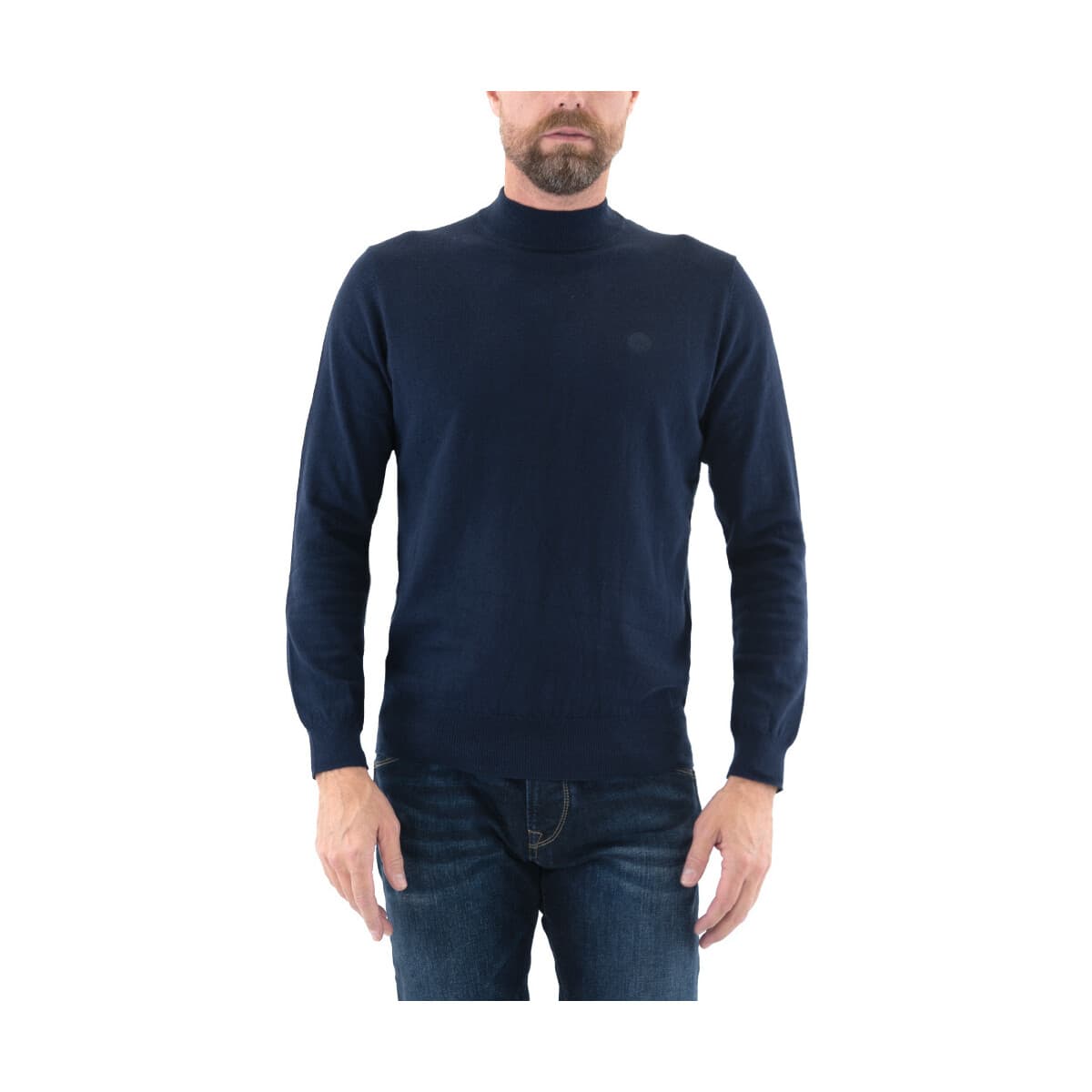 Μπλουζάκια με μακριά μανίκια North Sails CORE MOCK NECK SWEATER MEN