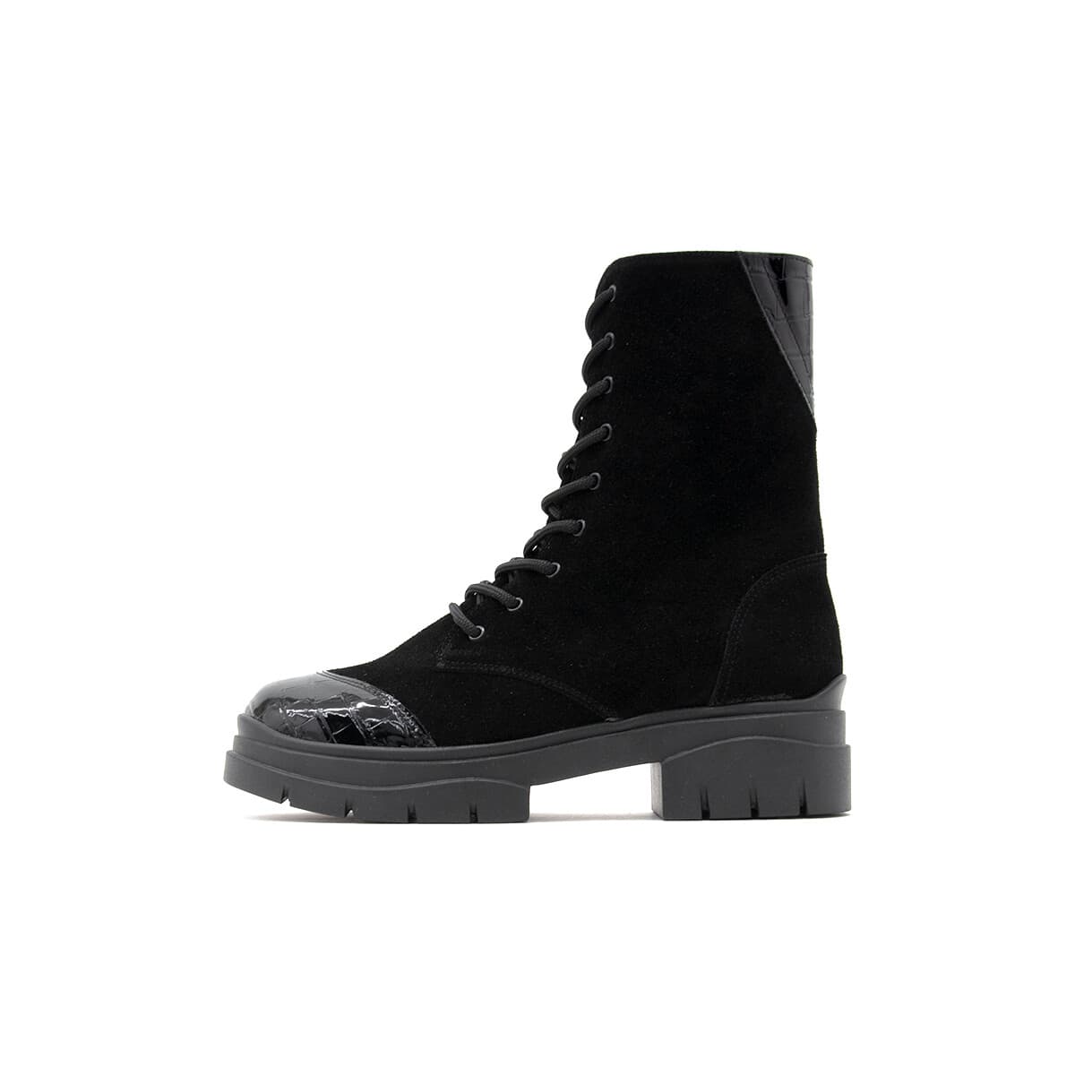 Μποτάκια/Low boots Be On DYANA SUEDE BIKER BOOTS WOMEN