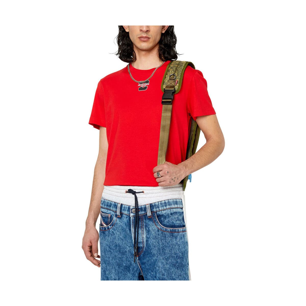 Men's T-Shirts Diesel Multicolor