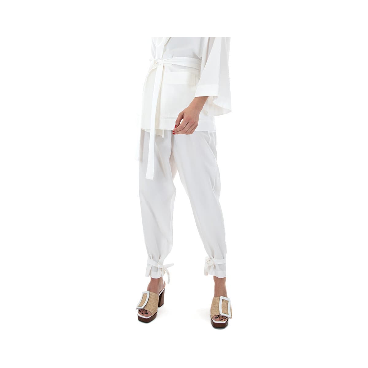 Pleated Pants Women Moutaki