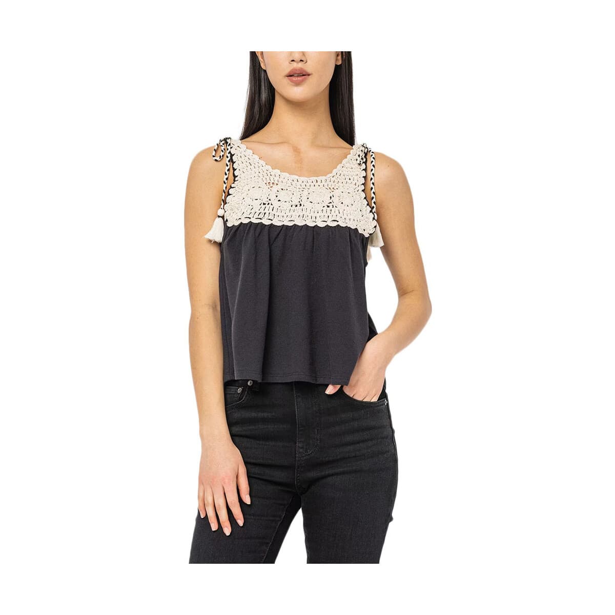 Μπλουζάκια με μακριά μανίκια Pepe jeans ORIANNA TOP WOMEN