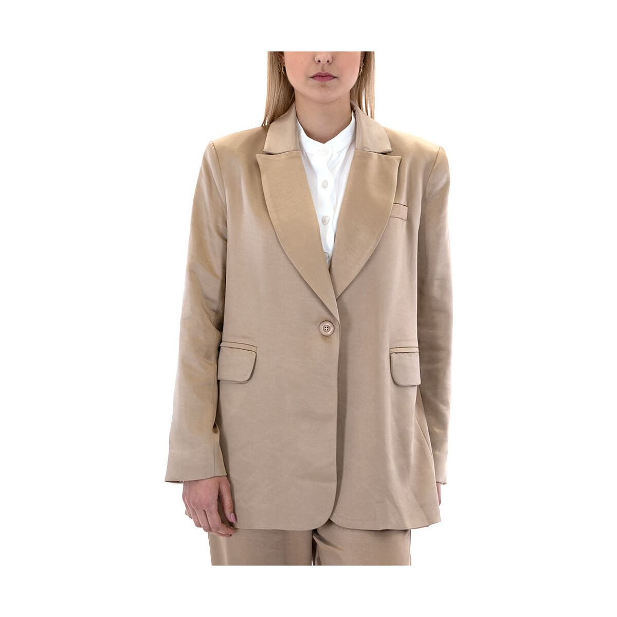 Single Breasted Blazer Women Twenty-29