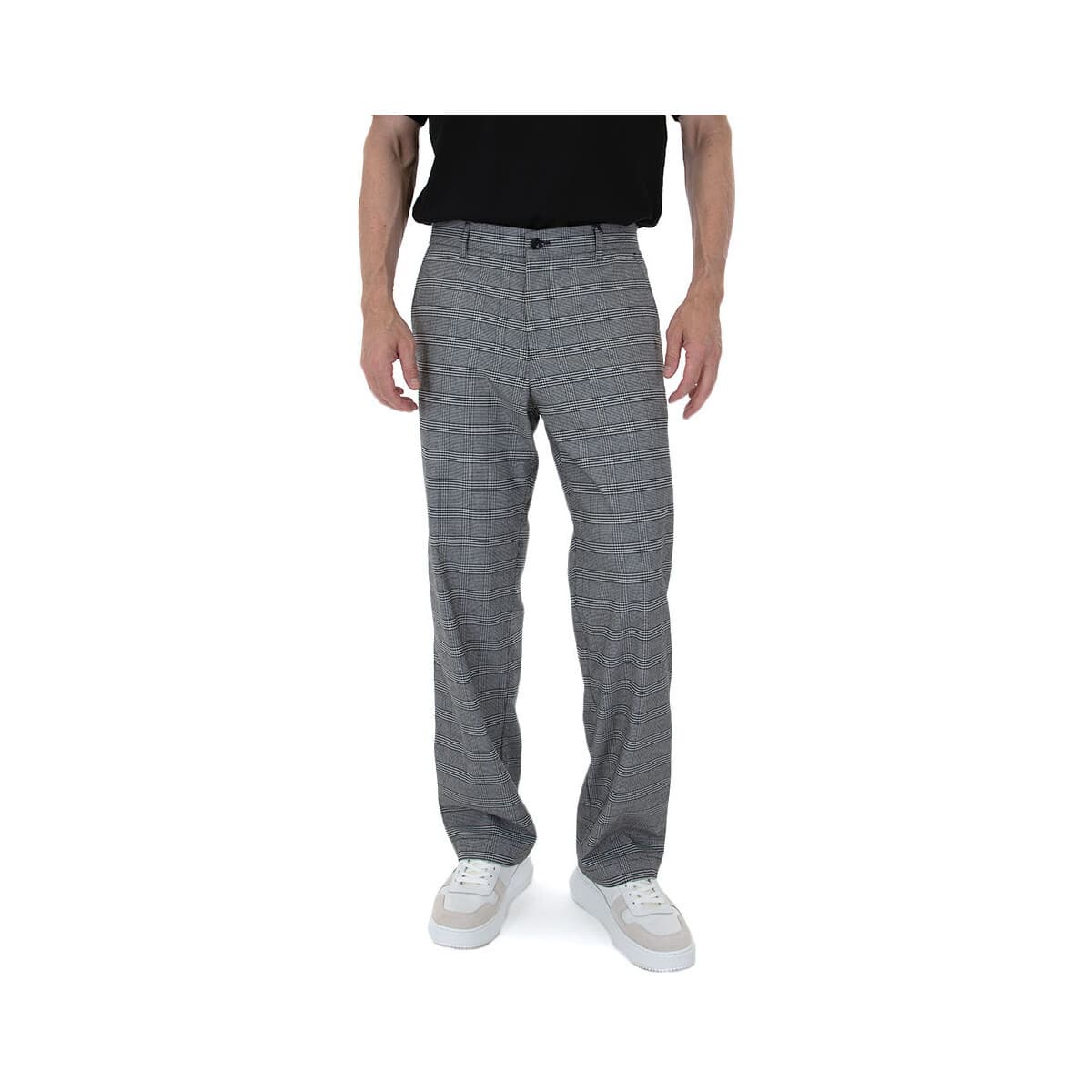 Παντελόνια Ted Baker CLIFFE CHECK TAPERED FIT PANTS MEN