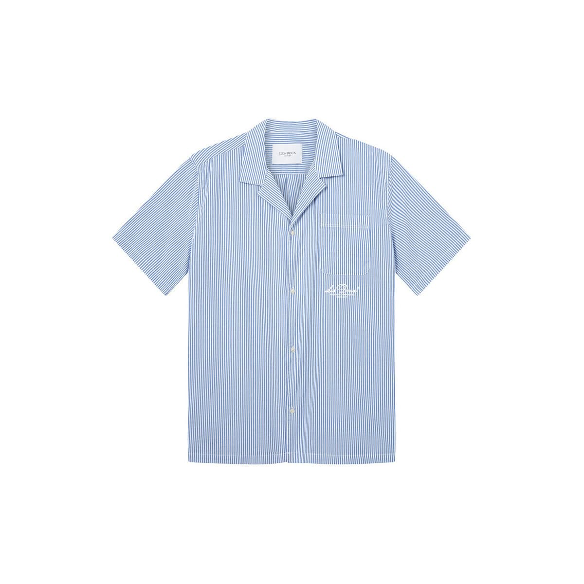 Πουκάμισο με μακριά μανίκια Les Deux LELAND LIGHT OXFORD SHORTSLEEVE SHIRT MEN