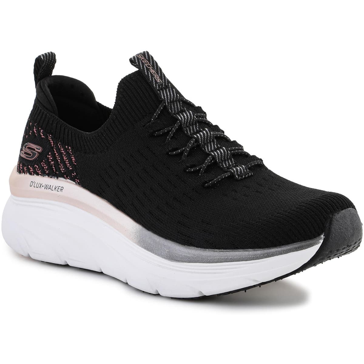 Sneakers Skechers D LUX WALKER LET IT GLOW 149366-BKRG