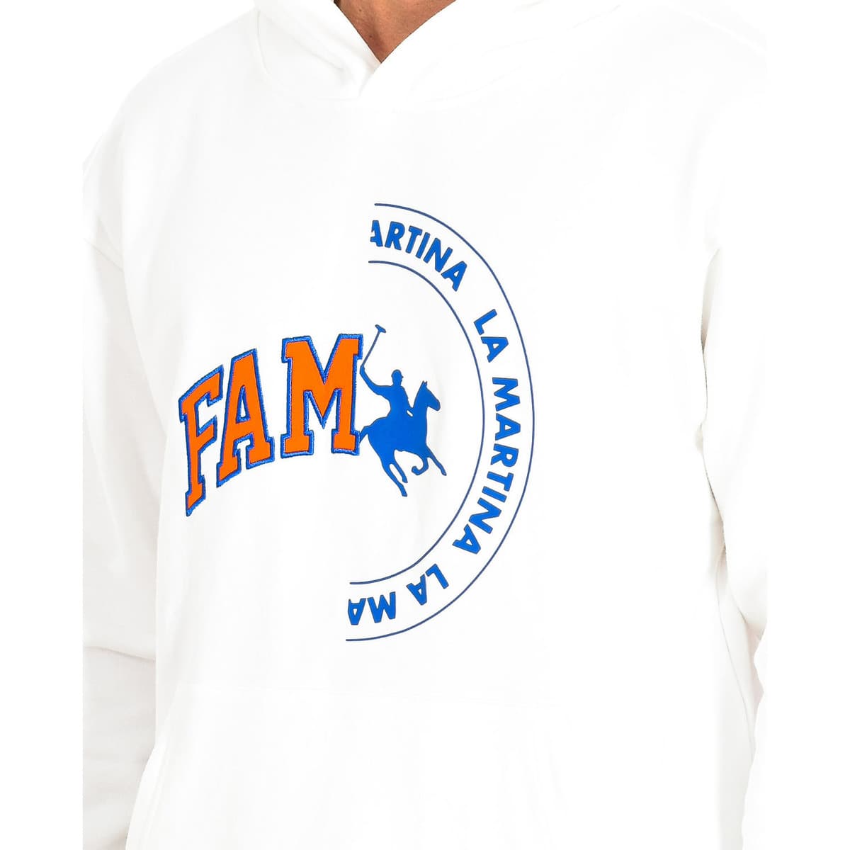 Men's Sweatshirts La Martina White