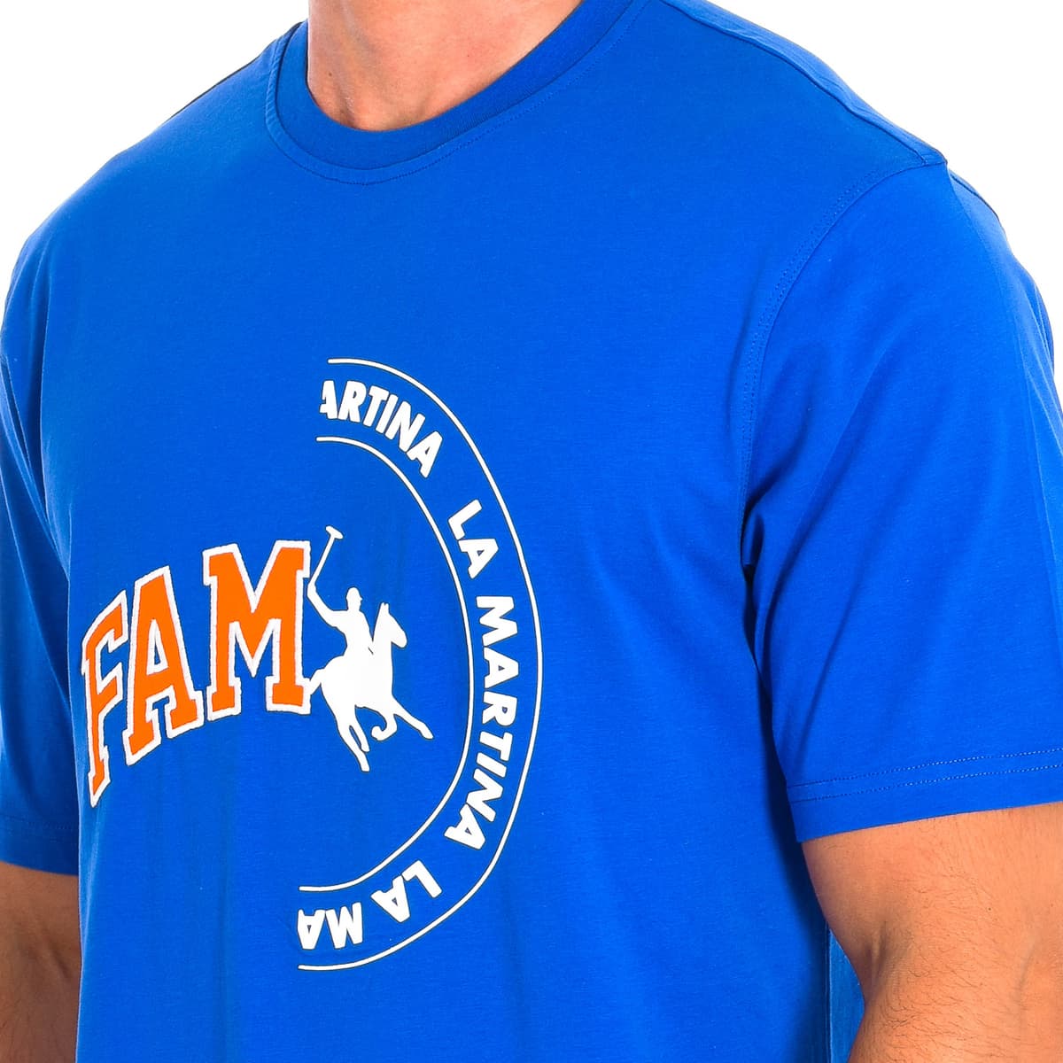 Men's T-Shirts La Martina Blue