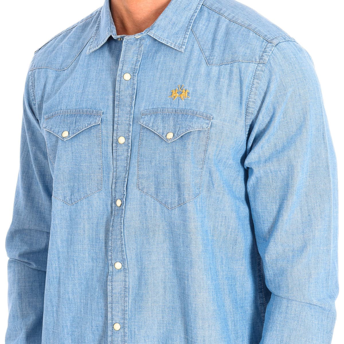 Men's Shirts La Martina Blue