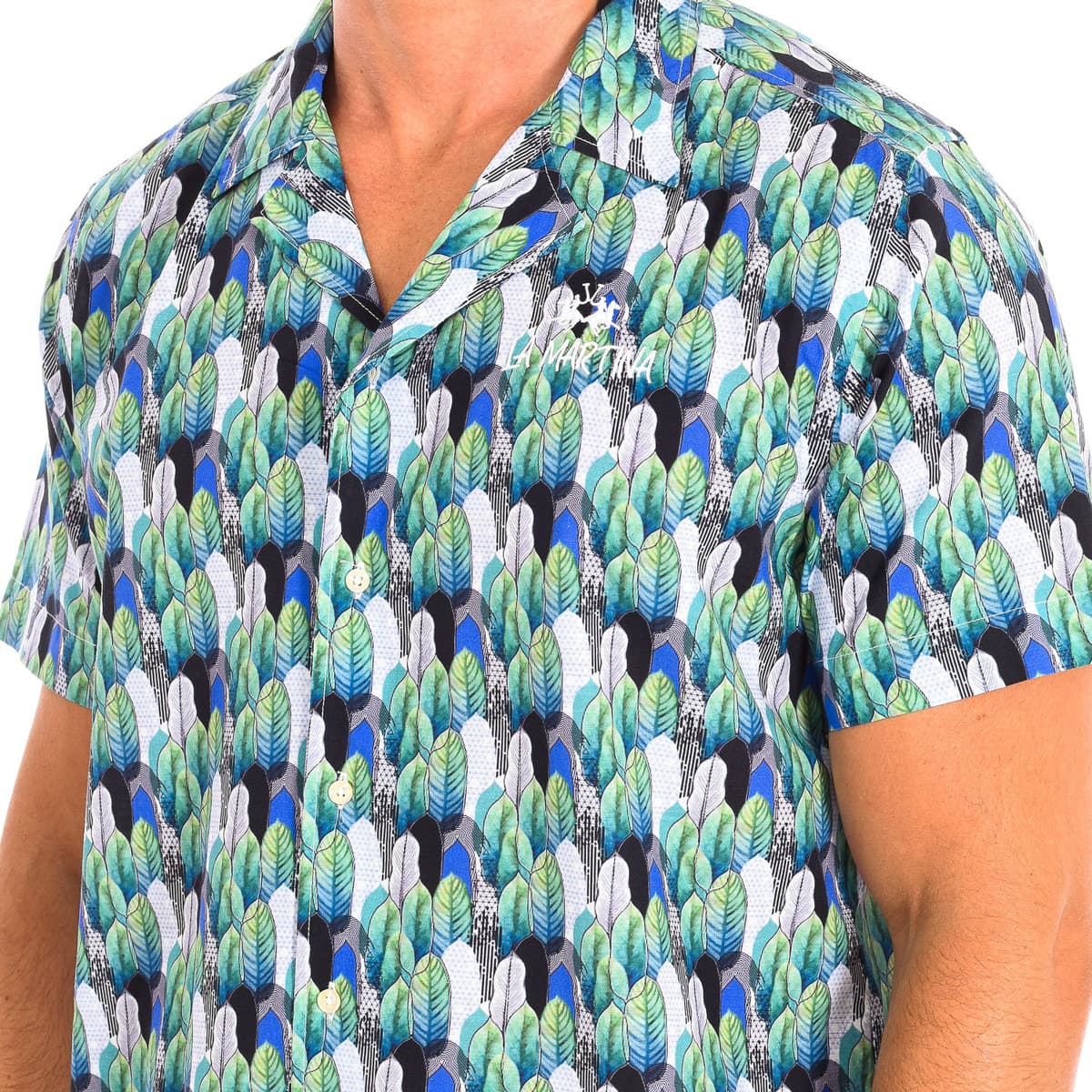 Men's Shirts La Martina Green