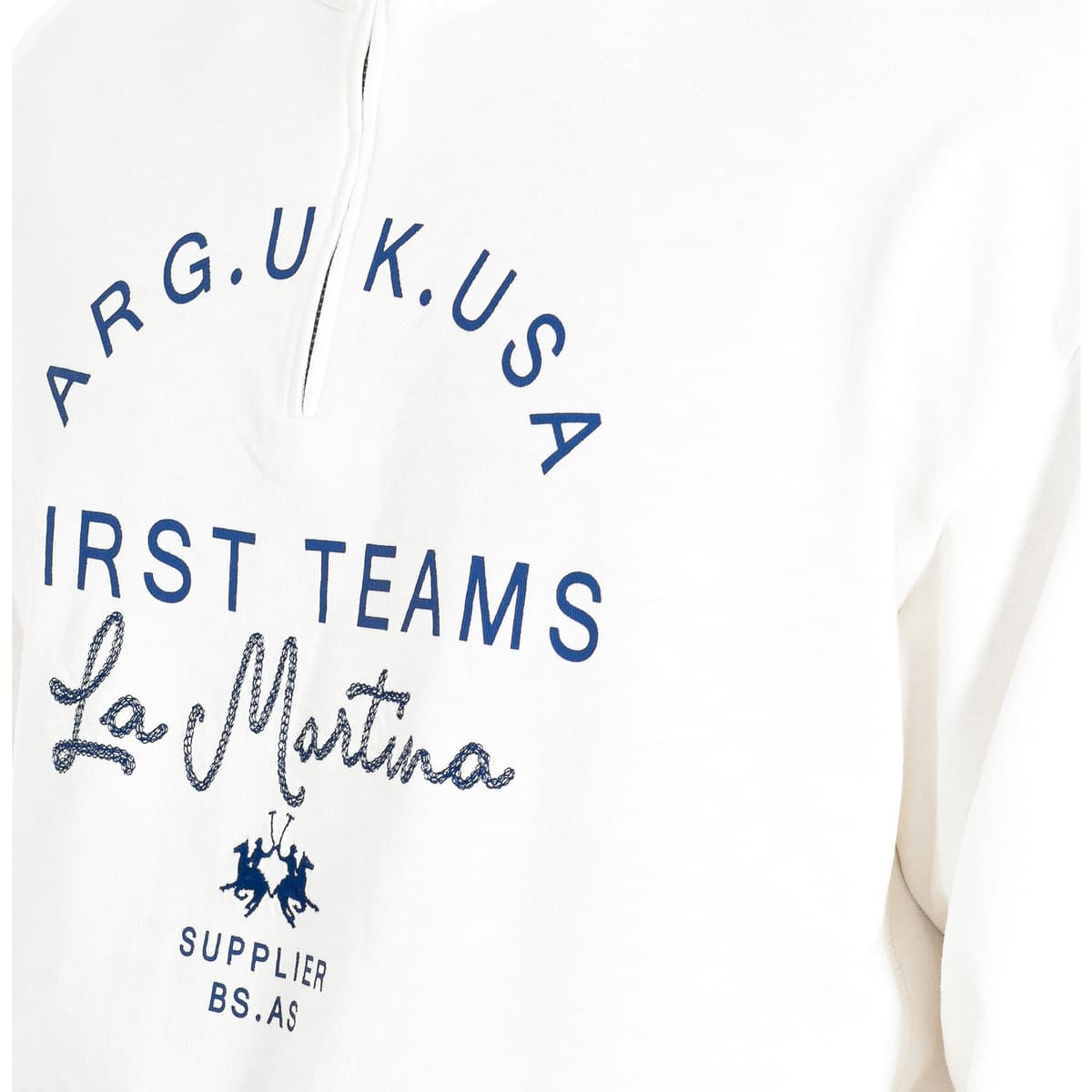 Men's Sports T-Shirts La Martina White