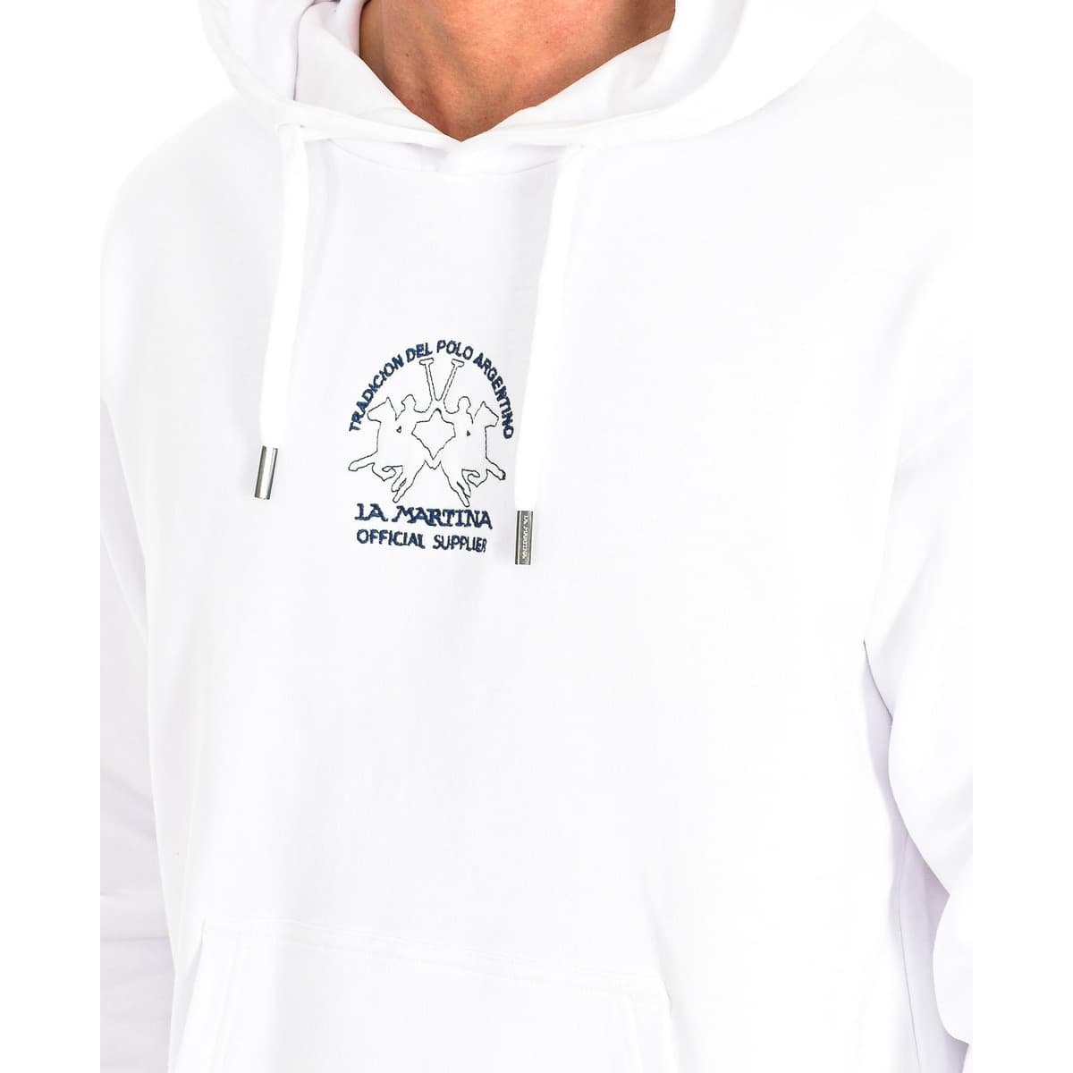 Men's Sweatshirts La Martina White