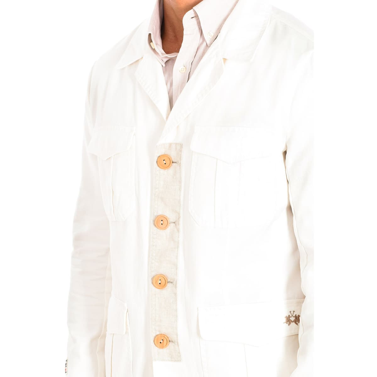 Men's Blazers La Martina White