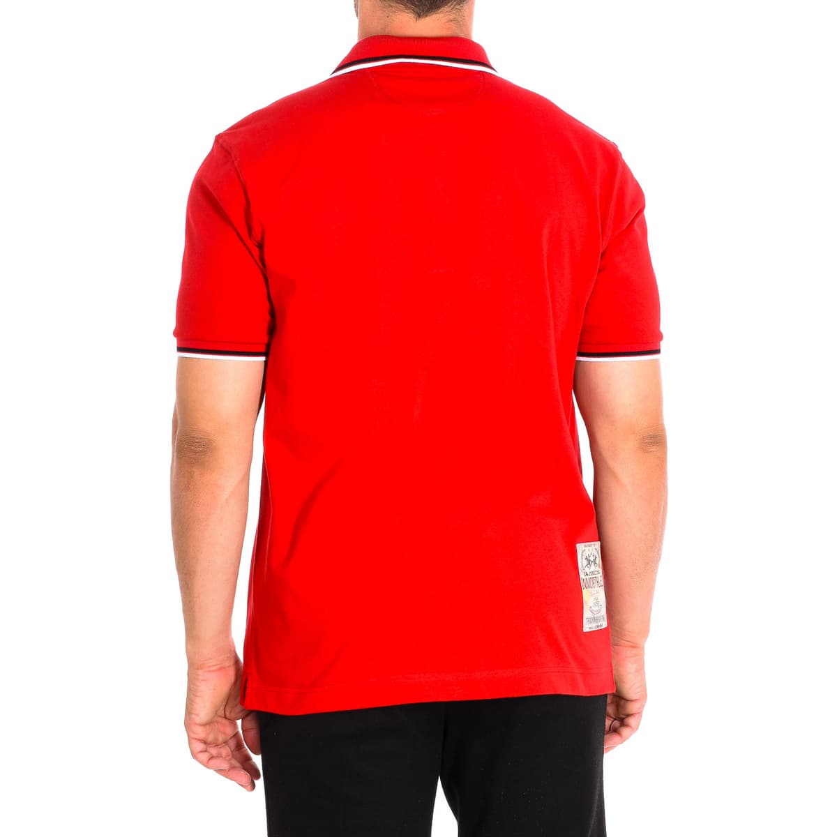 Men's Polo Shirts La Martina Red