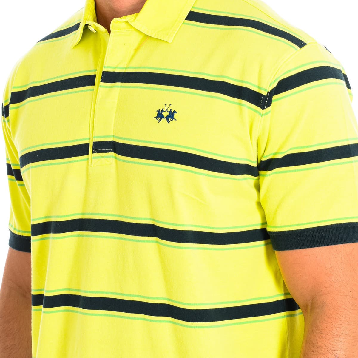 Men's Polo Shirts La Martina Green