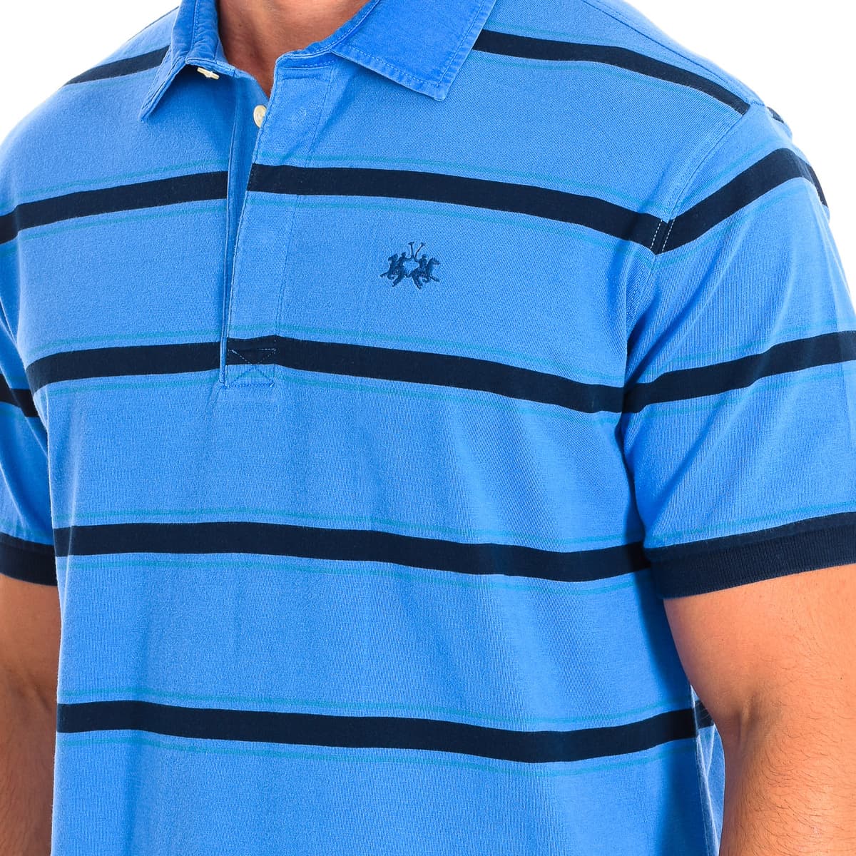 Men's Polo Shirts La Martina Blue