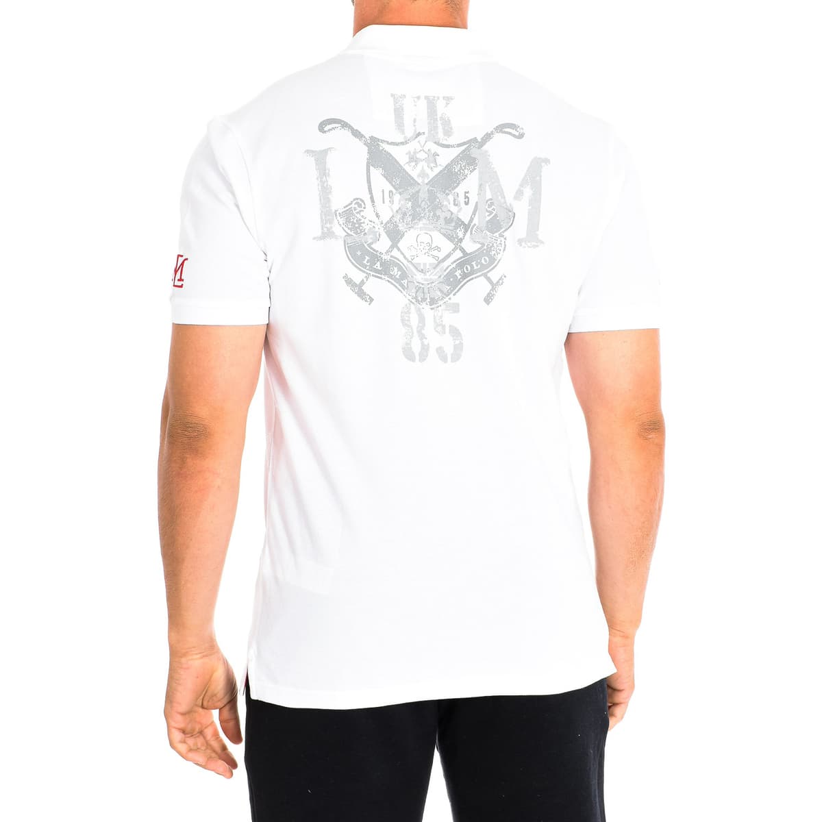 Men's Polo Shirts La Martina White
