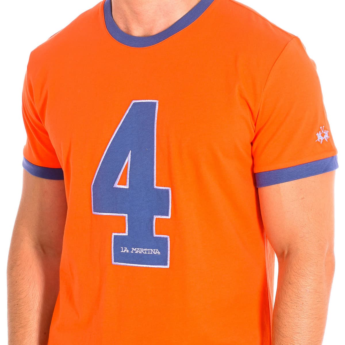 Men's T-Shirts La Martina Orange