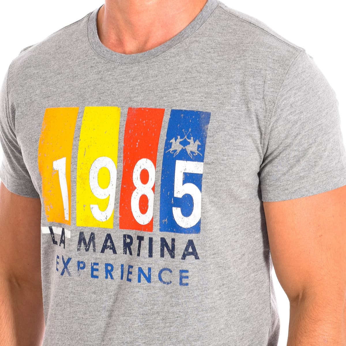 Men's T-Shirts La Martina Gray