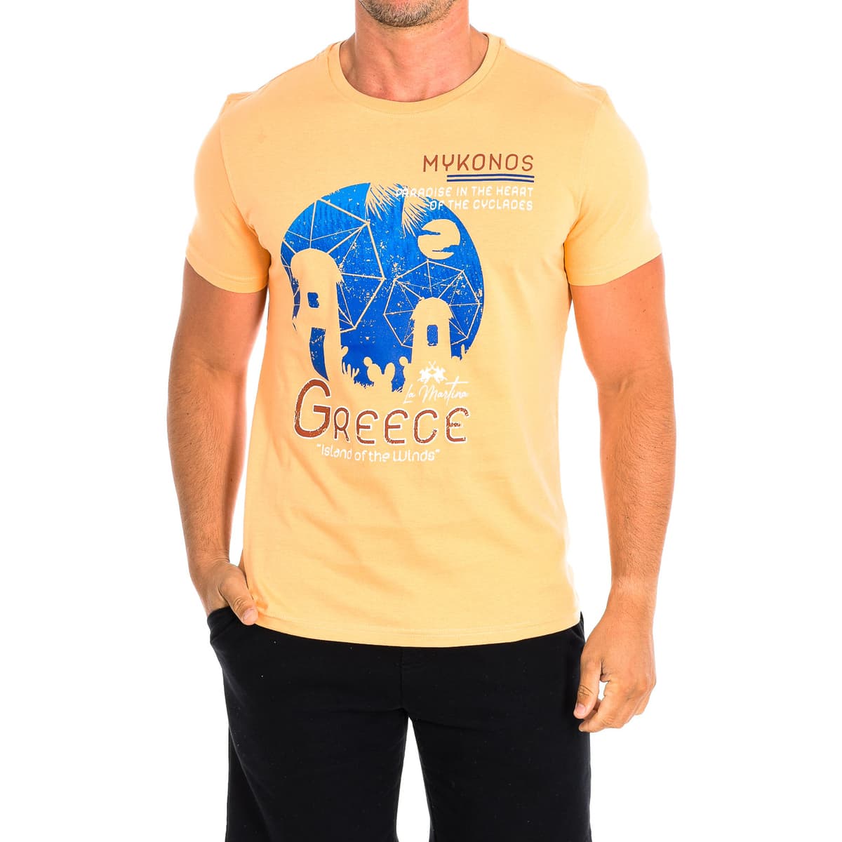 T-shirt με κοντά μανίκια La Martina TMR326-JS354-02055