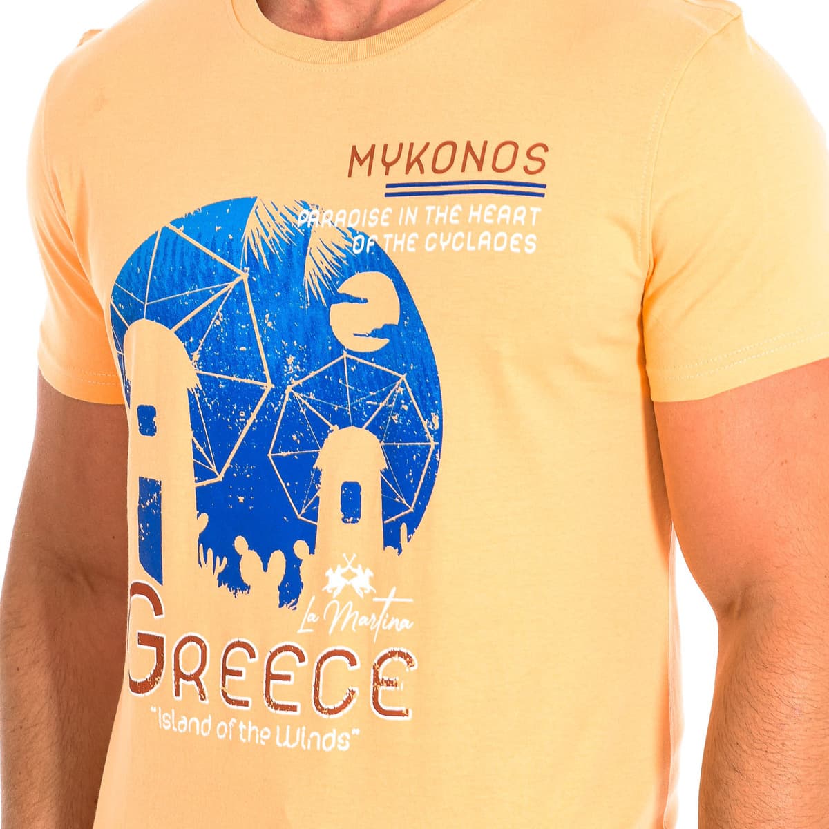 Men's T-Shirts La Martina Orange