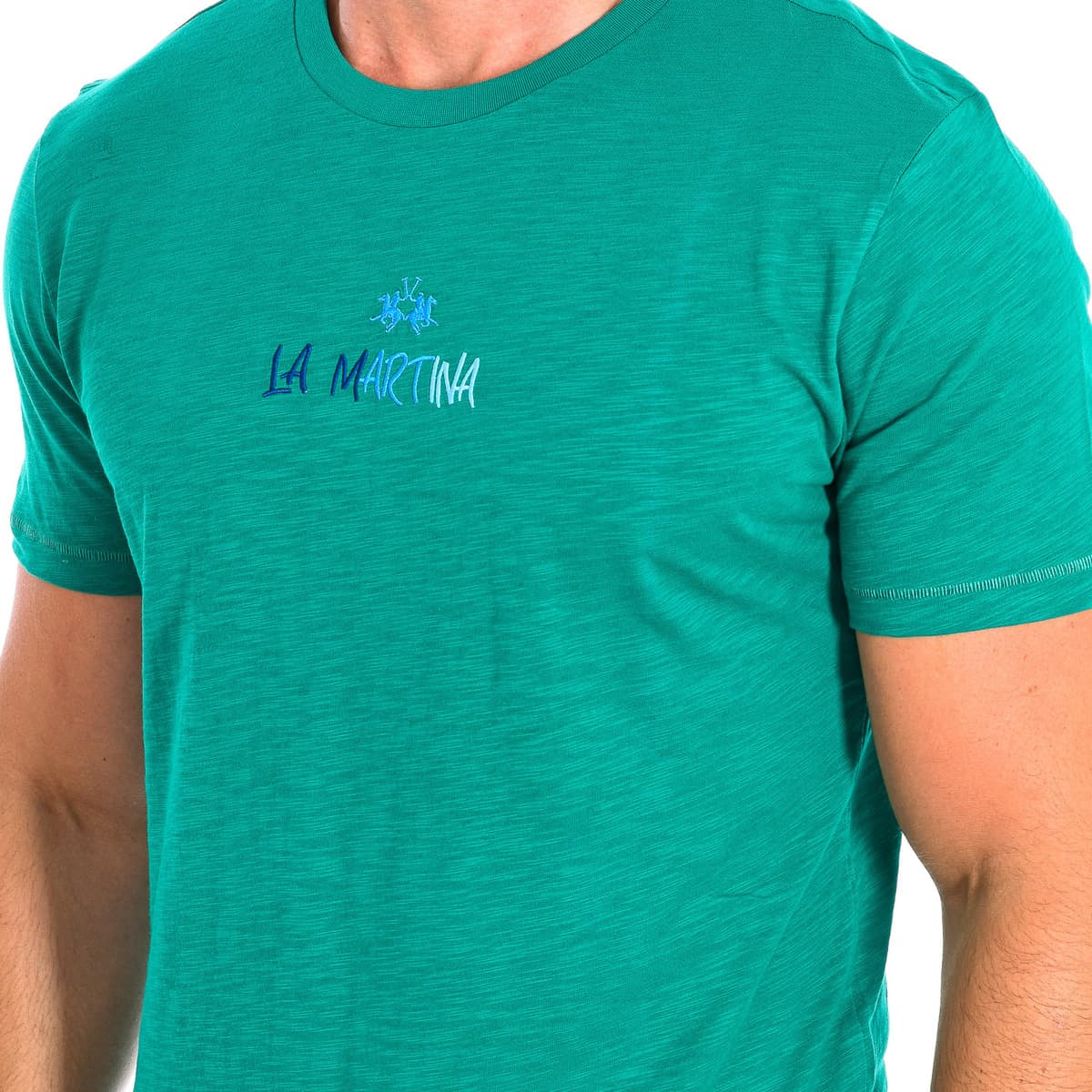 Men's T-Shirts La Martina Green