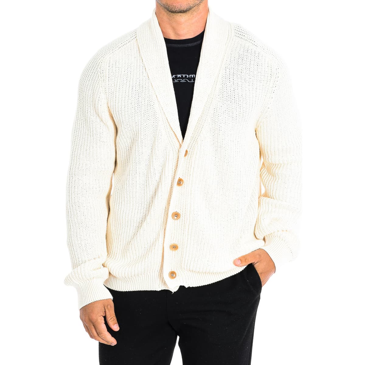 Men's Sweaters La Martina Beige