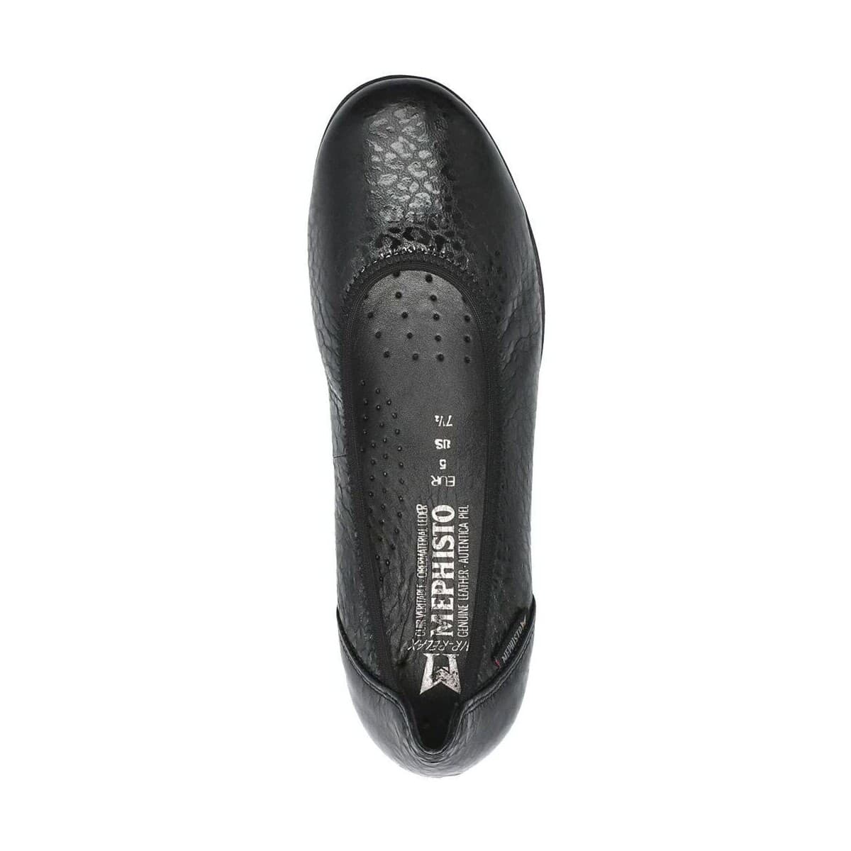 Women's Ballet Flats Mephisto Black