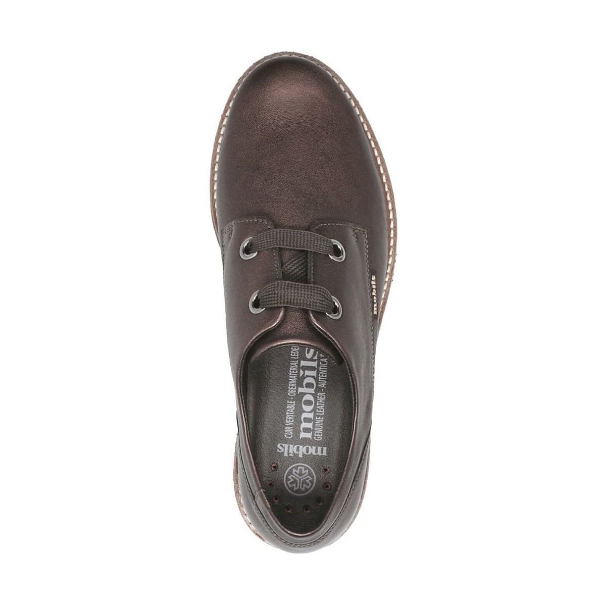 Women's Derby Shoes Mephisto Brown