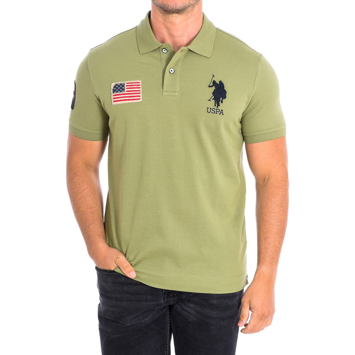 Men's Polo Shirts U.S Polo Assn. Khaki