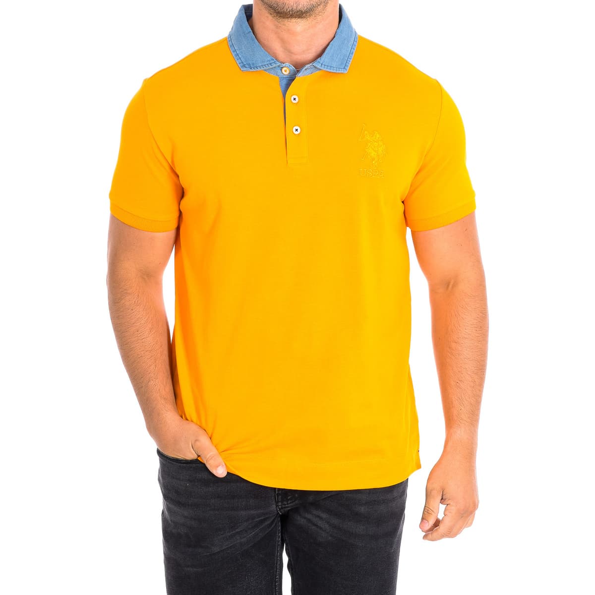 Men's Polo Shirts U.S Polo Assn. Yellow