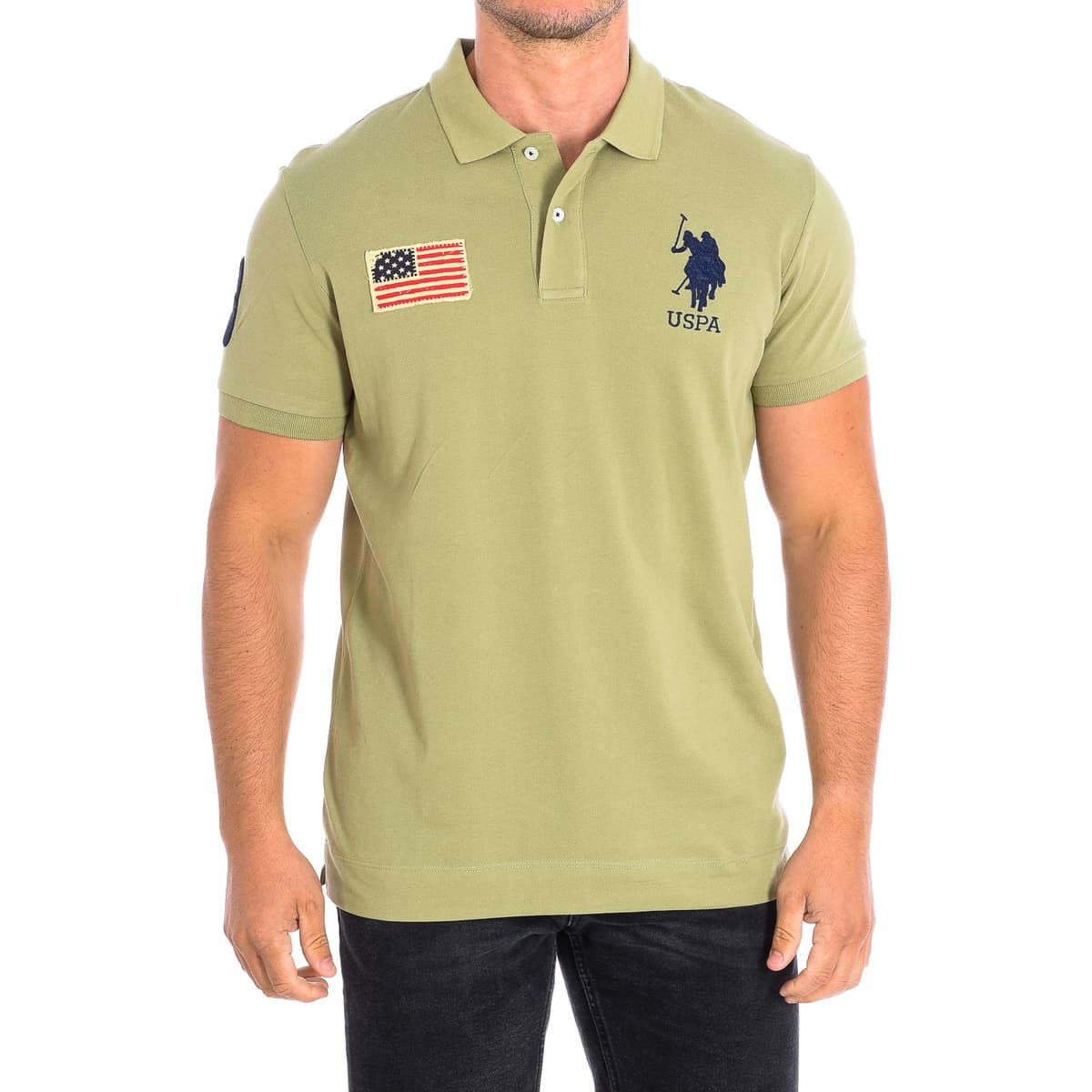 Men's Polo Shirts U.S Polo Assn. Khaki