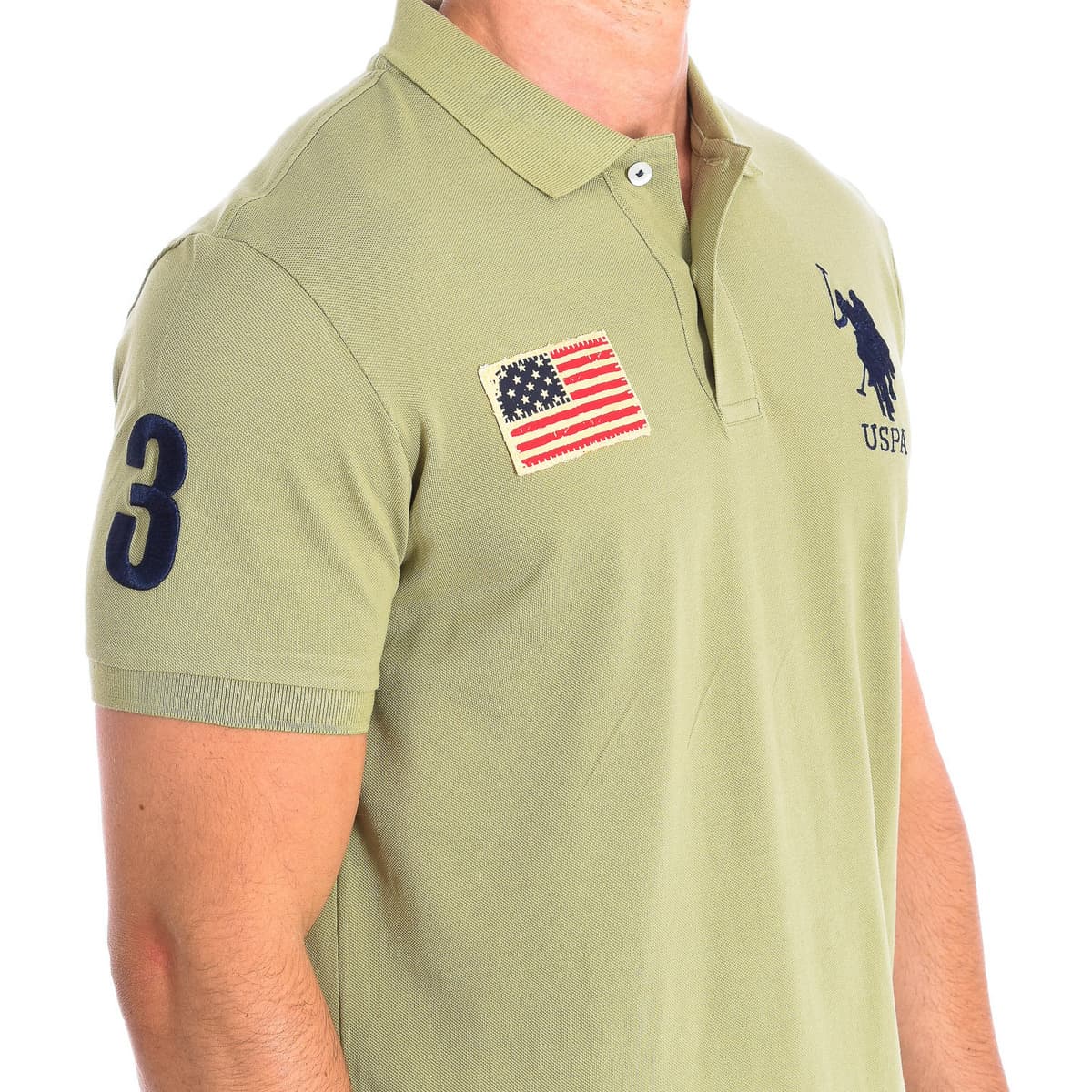 Men's Polo Shirts U.S Polo Assn. Khaki