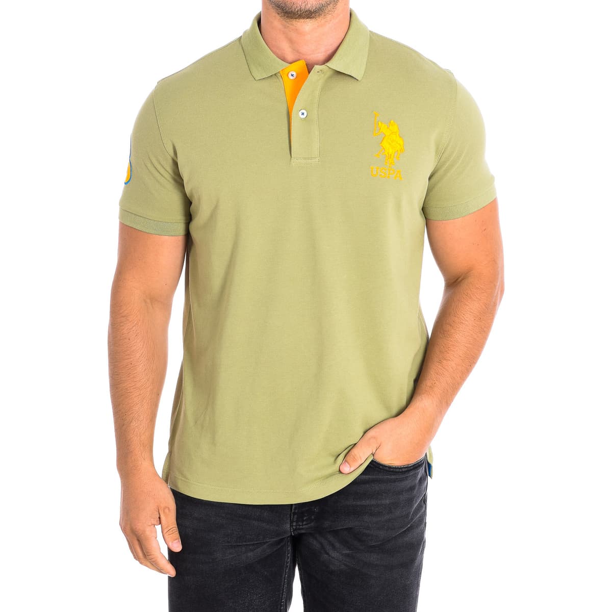 Men's Polo Shirts U.S Polo Assn. Khaki