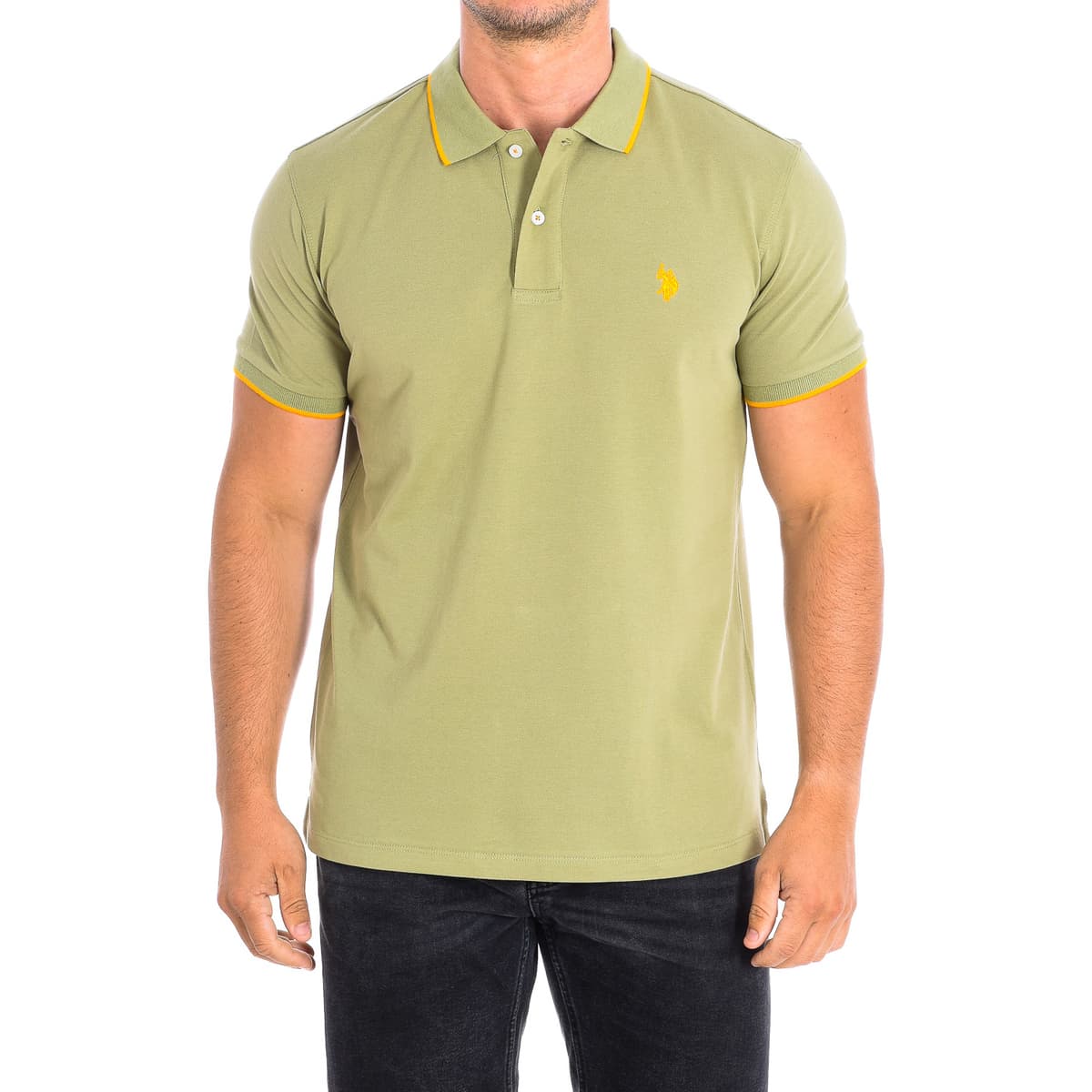 Men's Polo Shirts U.S Polo Assn. Khaki