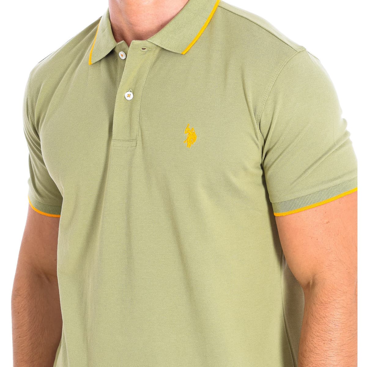 Men's Polo Shirts U.S Polo Assn. Khaki