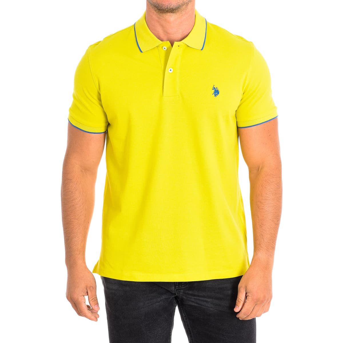 Men's Polo Shirts U.S Polo Assn. Yellow