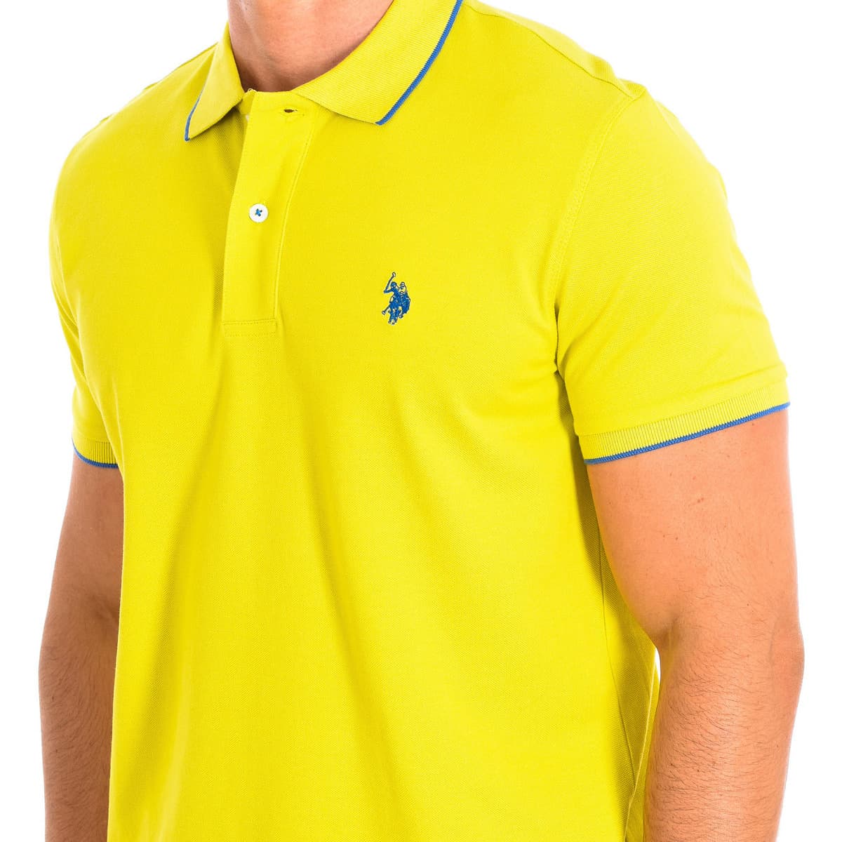 Men's Polo Shirts U.S Polo Assn. Yellow