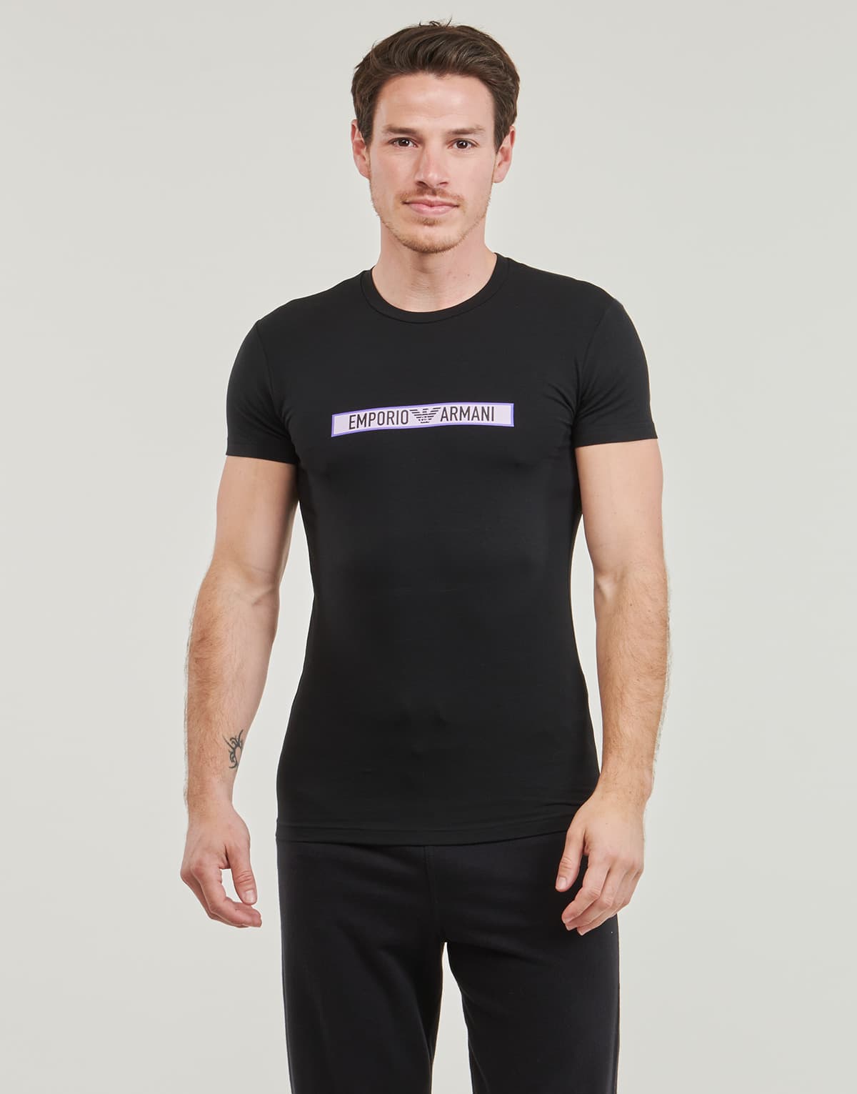 Men's T-Shirts Emporio Armani Black