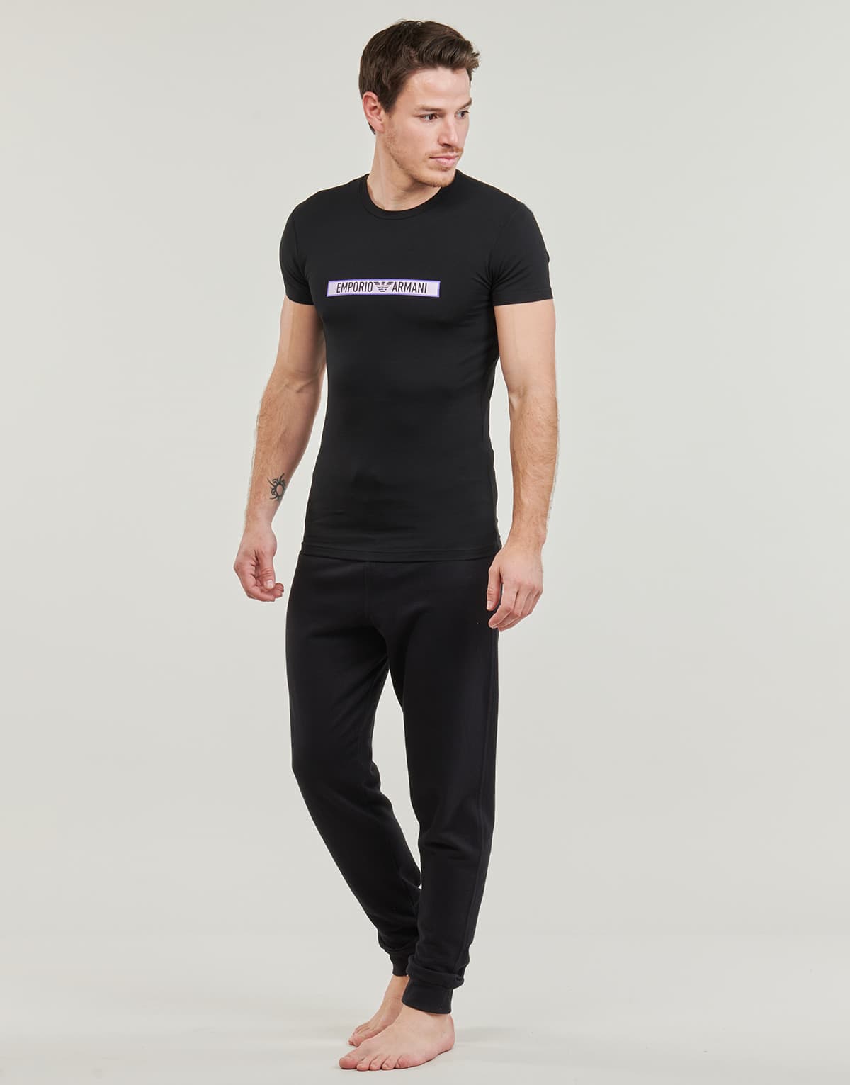 Men's T-Shirts Emporio Armani Black