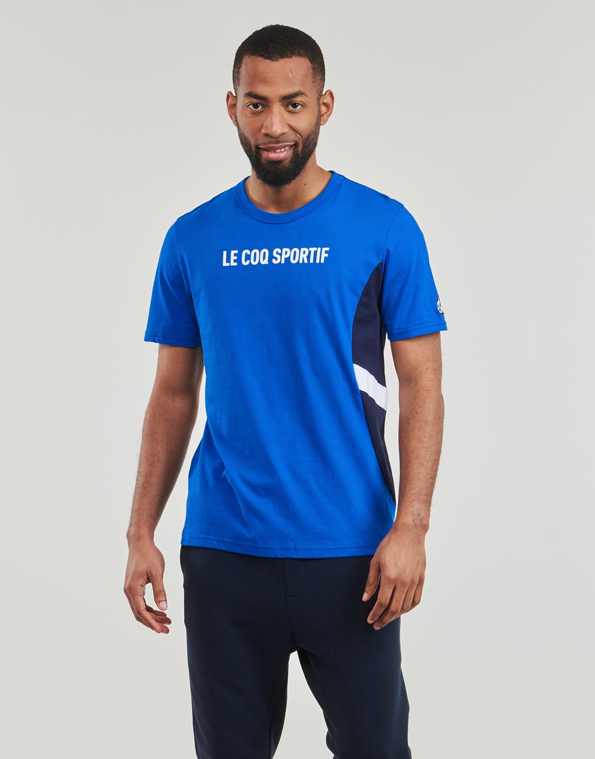 Men's Sports T-Shirts Le Coq Sportif Blue