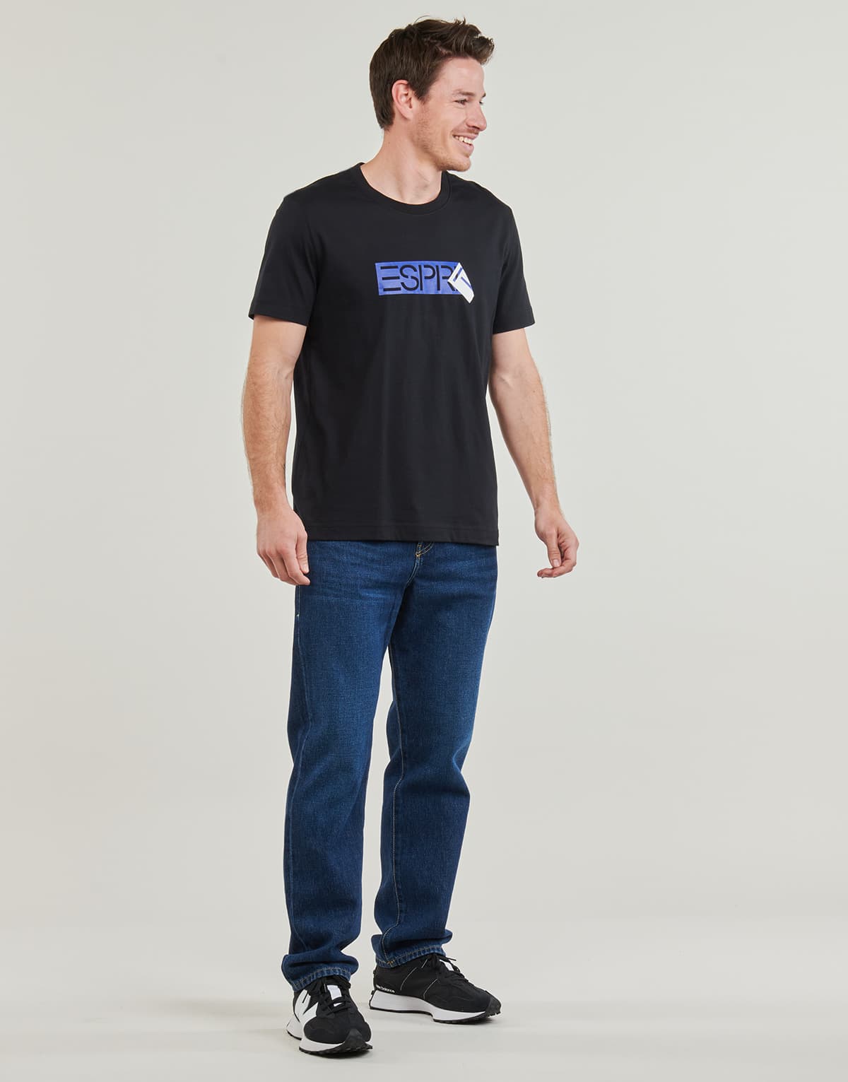 Men's T-Shirts Esprit Black