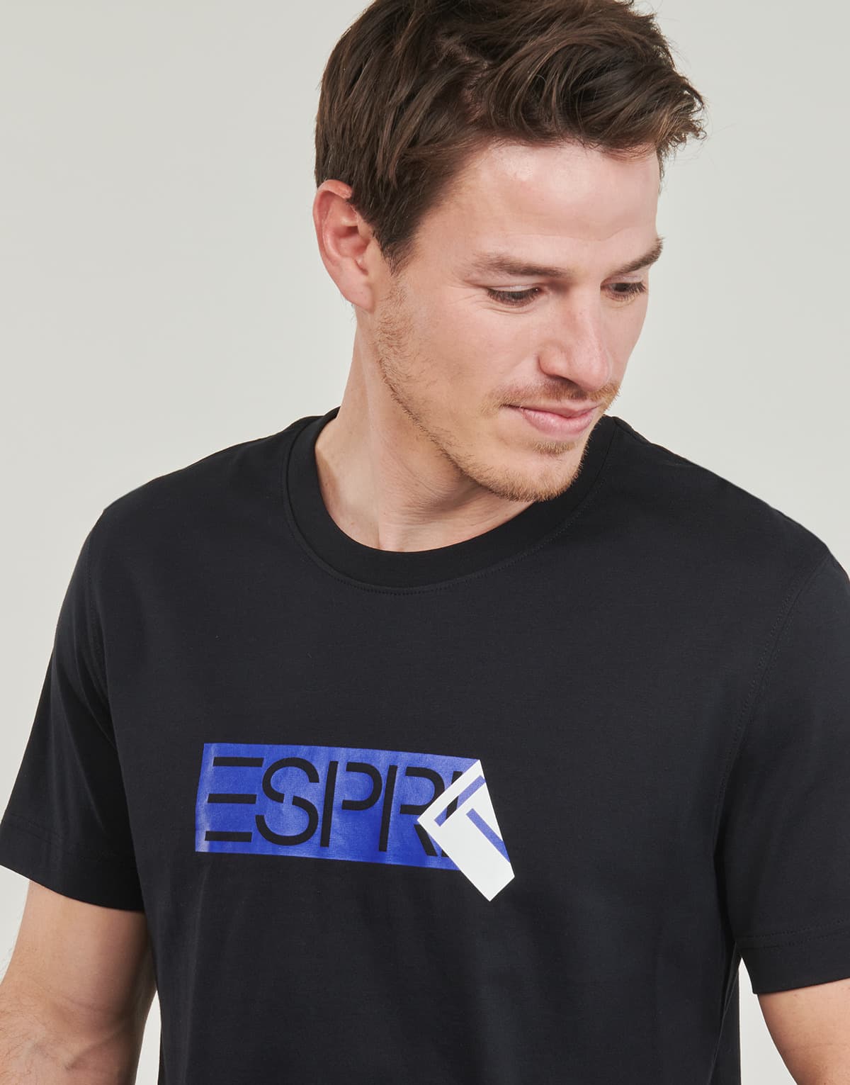 Men's T-Shirts Esprit Black