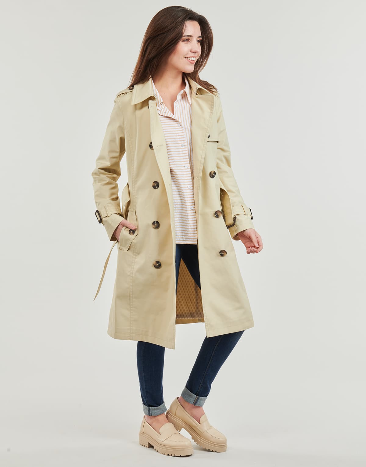 Women's Coats Esprit Beige