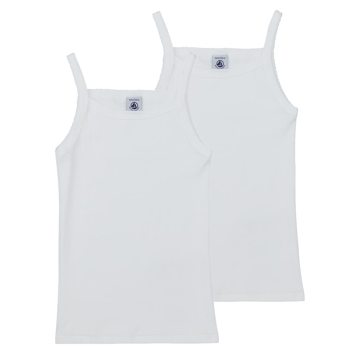 Αμάνικα/T-shirts χωρίς μανίκια Petit Bateau A0AA6 X2